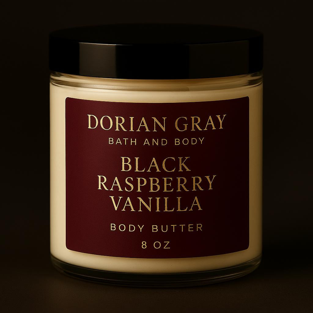Black Raspberry Vanilla – Luxury Body Butter (8 oz, Paraben‑Free)