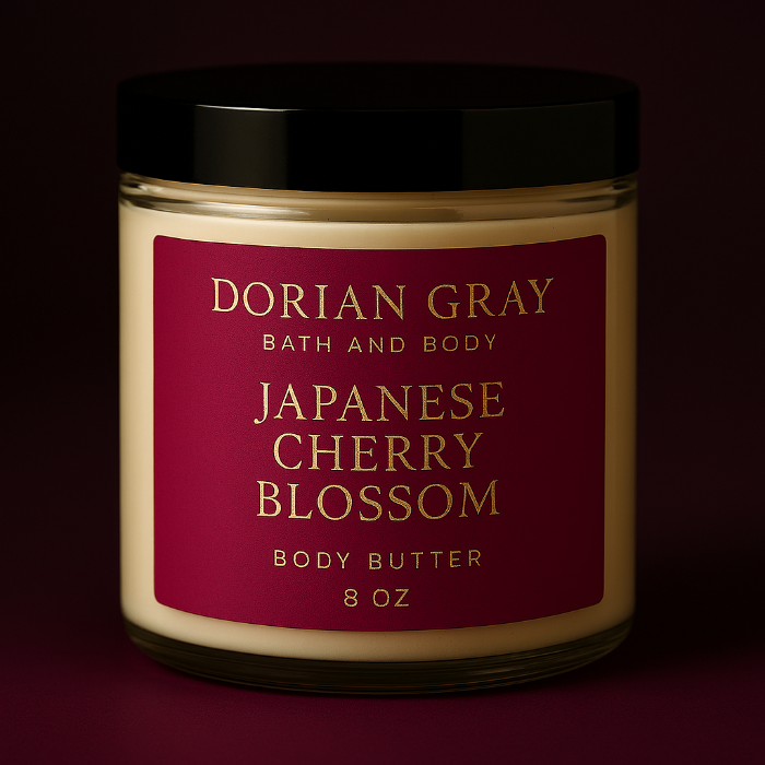 Japanese Cherry Blossom – Luxury Body Butter (8 oz, Paraben‑Free)